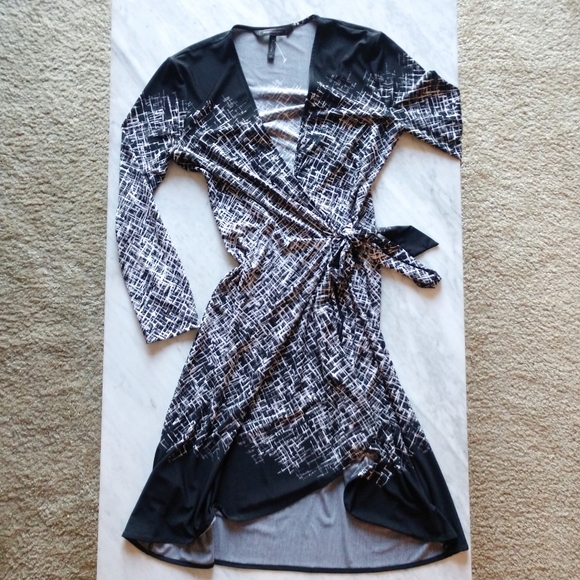 bcbg wrap dress sale